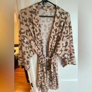 Pink Blush Maternity Robe